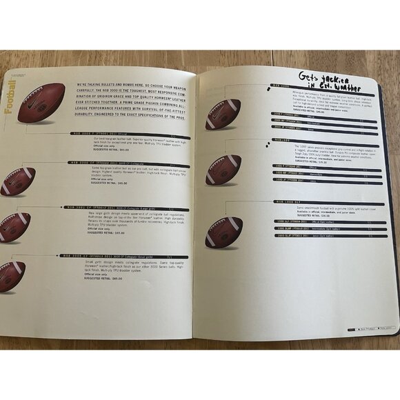 Vintage NIKE Catalog And Price List 1997 Performance Equipment Deion Sanders - Picture 7 of 16
